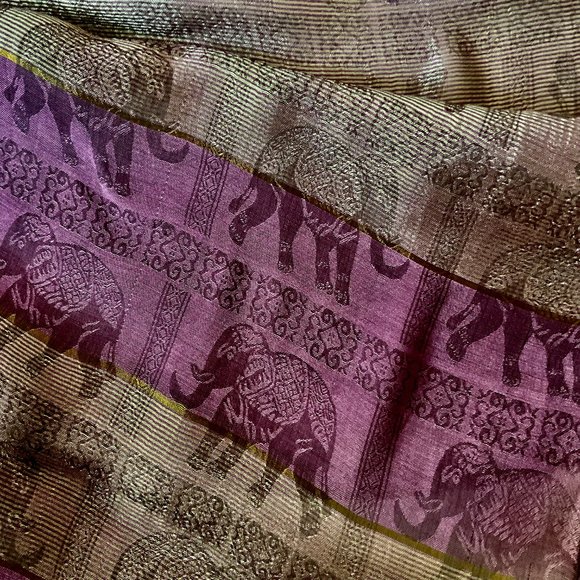 Pashmina Women's Long Silk Scarf/Wrap NWOT - Picture 6 of 9